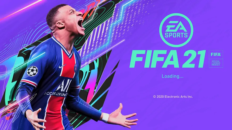 FIFA 21 cover art